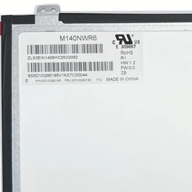 M140NWR6 R1 14 0 дюймов для IVO 1366 × 768 30-контактный EDP LED HD Сменная панель ДИСПЛЕЙ ЖК-ЭКРАН
