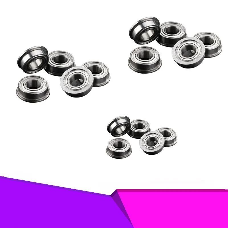 

dropshipping with 10pcs flange bearing MF63ZZ LF630ZZ F673ZZ 3*6*2.5 mm, F695ZZ LF1350ZZ F695-2RS 5*13*4 mm