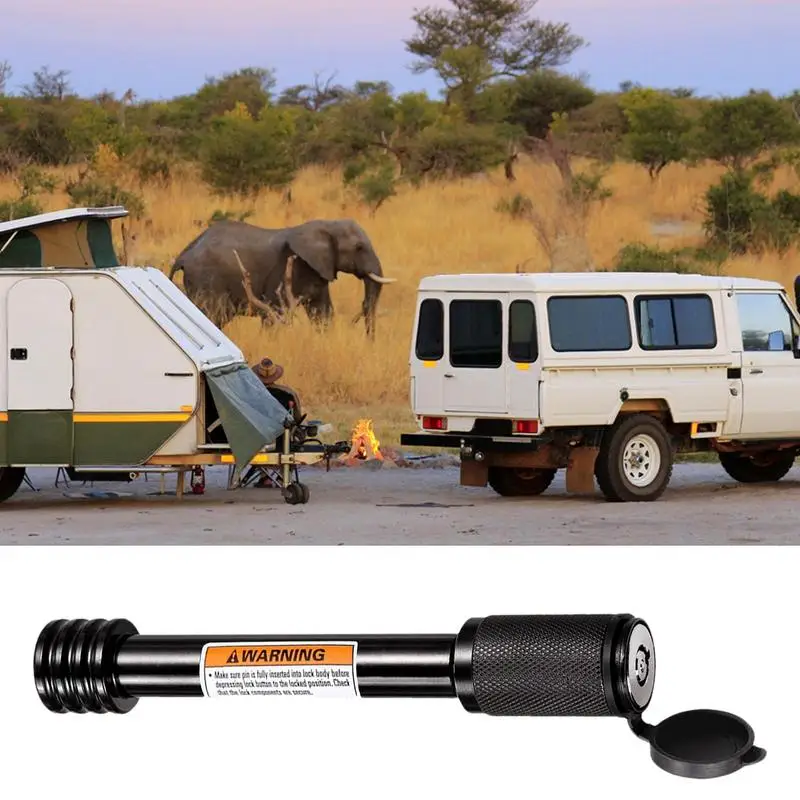 Металлический замок для прицепа водонепроницаемый с двумя ключами