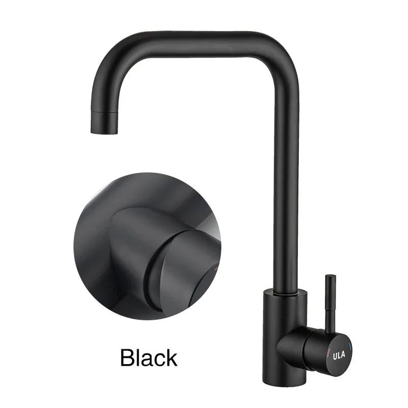 

Смеситель для кухни ULA Black Gold