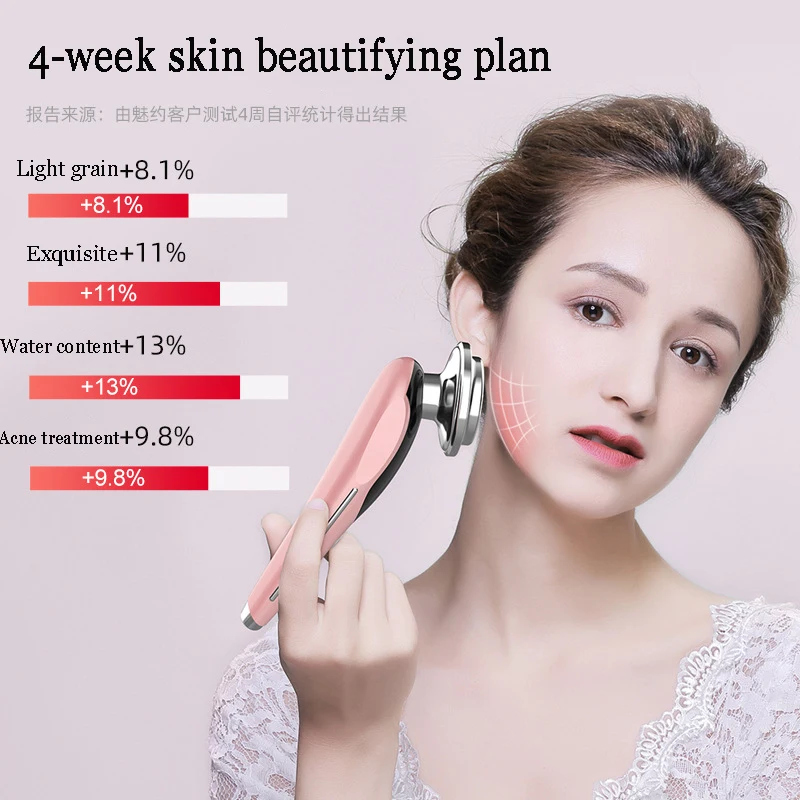 

Facial Massager Deep Cleansing and Rejuvenation Phototherapy Acoustic Vibration Instrument Wrinkle Removing Beauty Instrument
