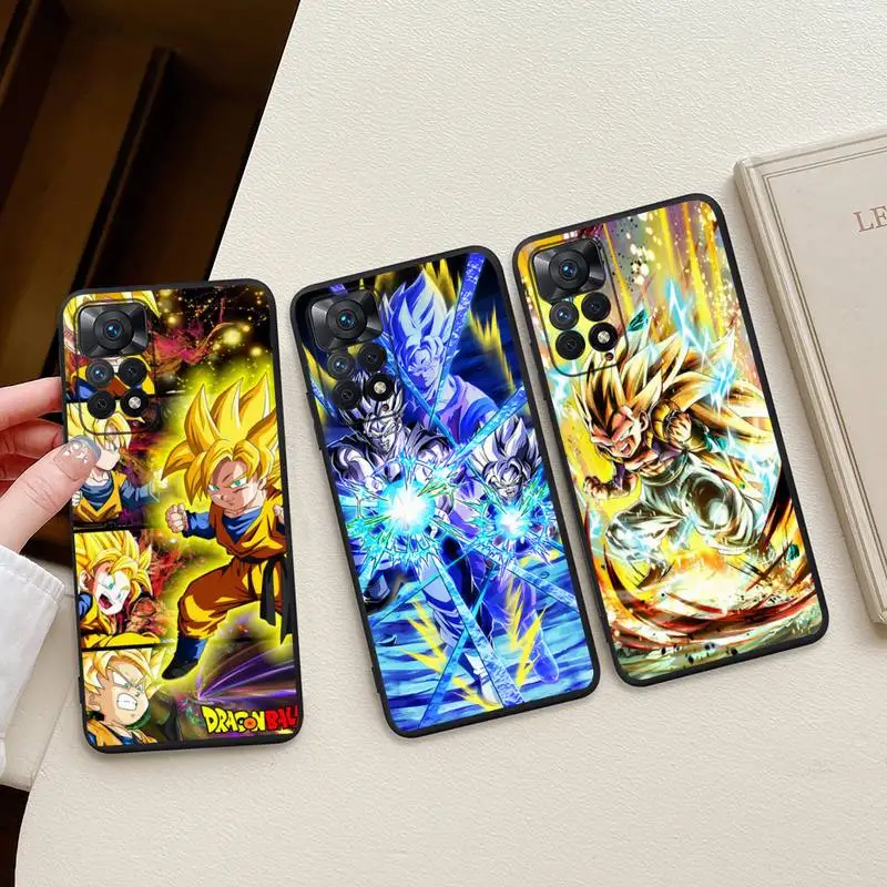 

Чехол Dragon Ball Z для Redmi Note 11E 11S 11 10 9 Pro 9A K20 K30 K40, мягкий силиконовый чехол