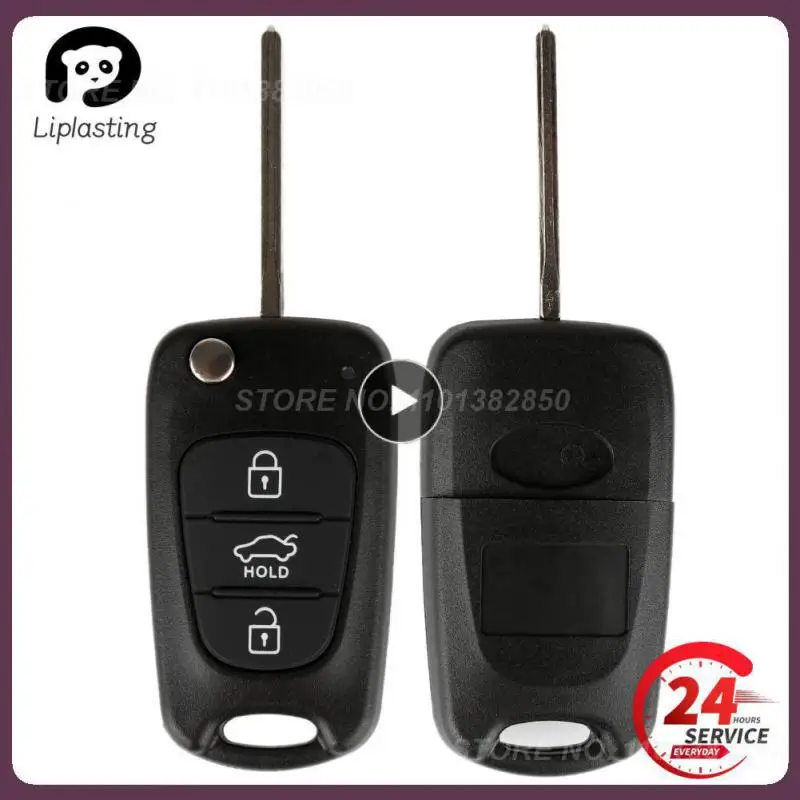 

1~6PCS 3 Buttons Replacement Key Shell High Quality Car Remote Buttons Key Shell For KIA Rondo Sportage Soul Rio S161C