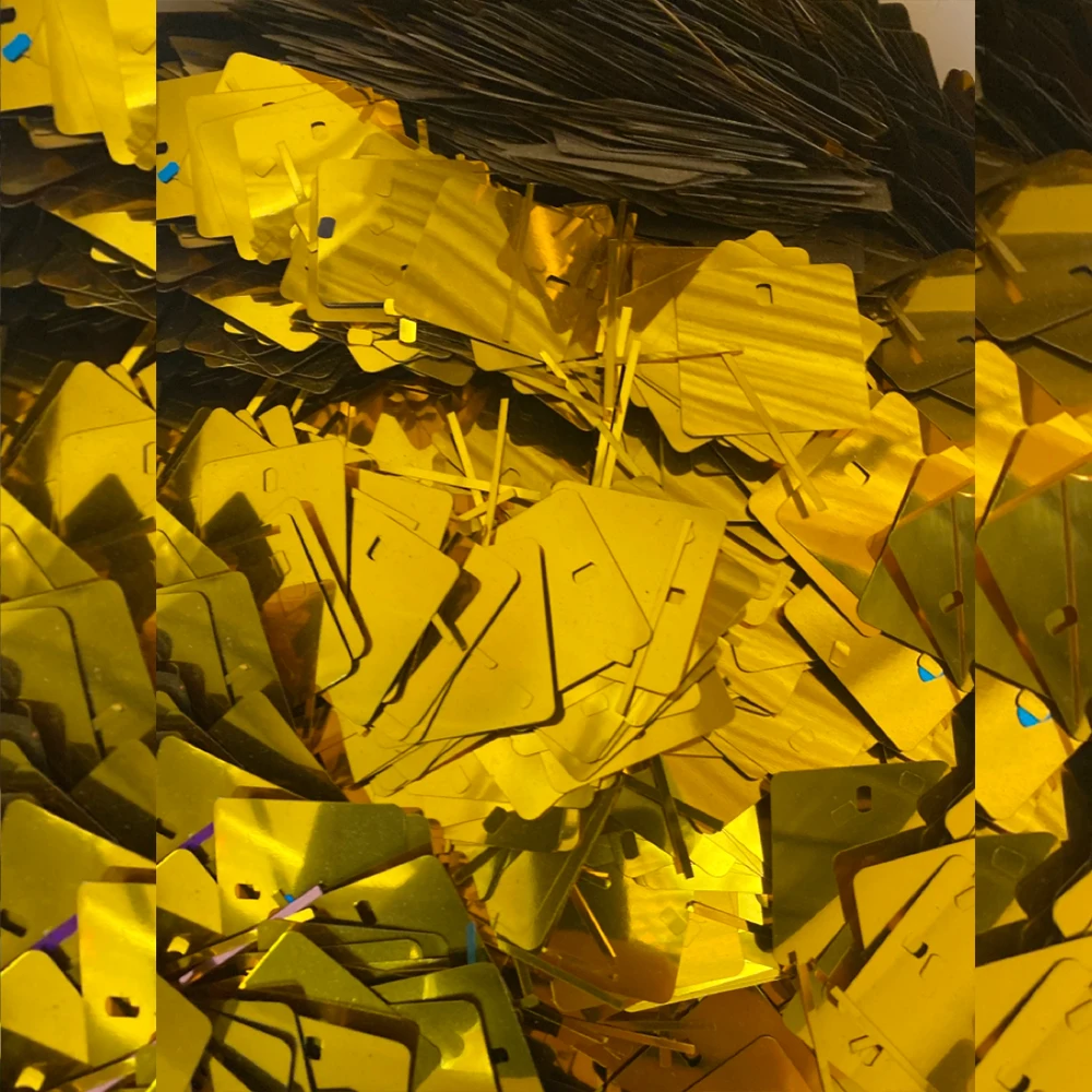 Декоративный фон с блестками на стену оптом 5000 шт. круглые квадратные осколки для