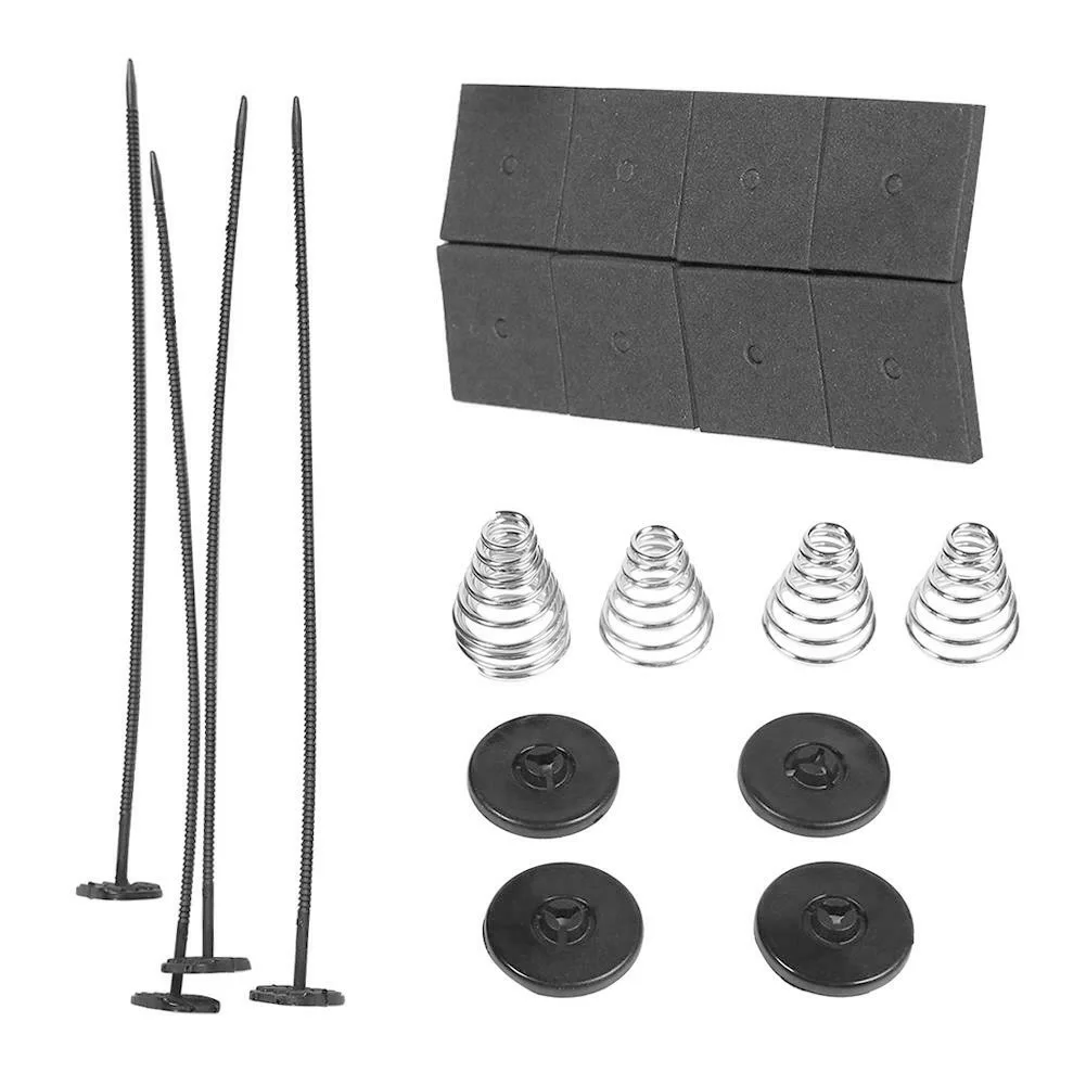 

1 Set Car Electric Radiator Fan Mounting Kit Plastic Ties Straps Universal Car Vehicle Electric Radiator Bracket Parts