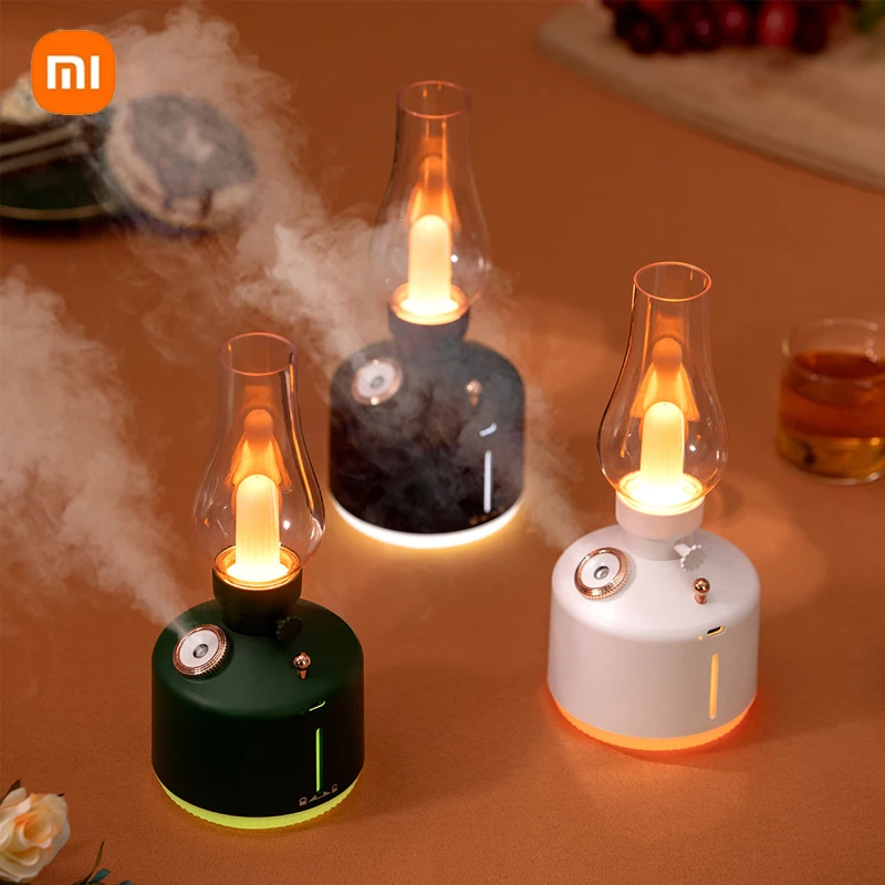 

Xiaomi Mijia Kerosene Lamp Humidifier LED Dimming Atmosphere Lamps Office Surface USB Type-C Wireless Humidification Second Gear