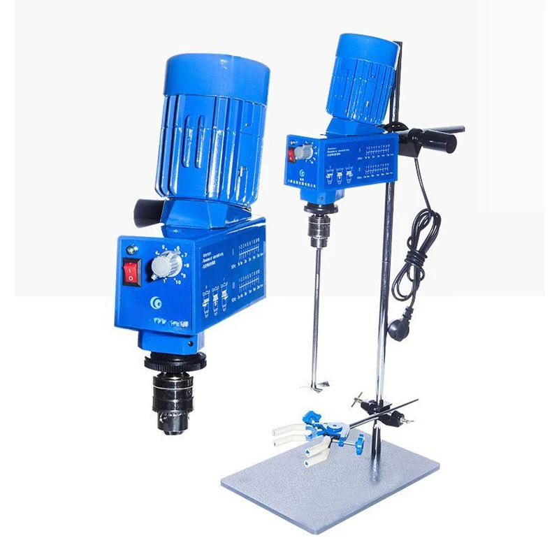 НОВЫЙ GZ120-S Консольный лабораторный электрический миксер с цифровым дисплеем