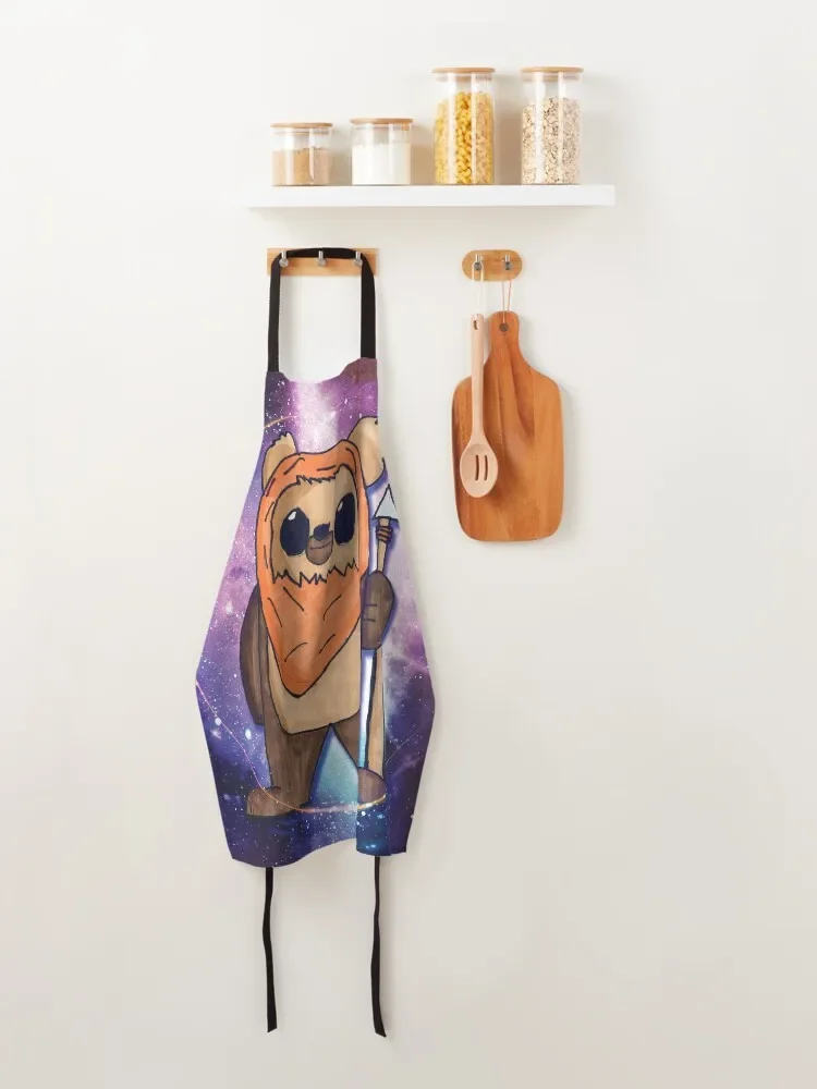 Фартук для готовки шеф-поваров Space Galaxy Ewok Bear