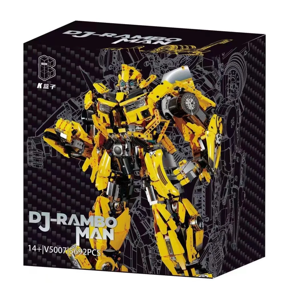 

5692 шт., Детский конструктор Optimus Robot, пластиковая модель