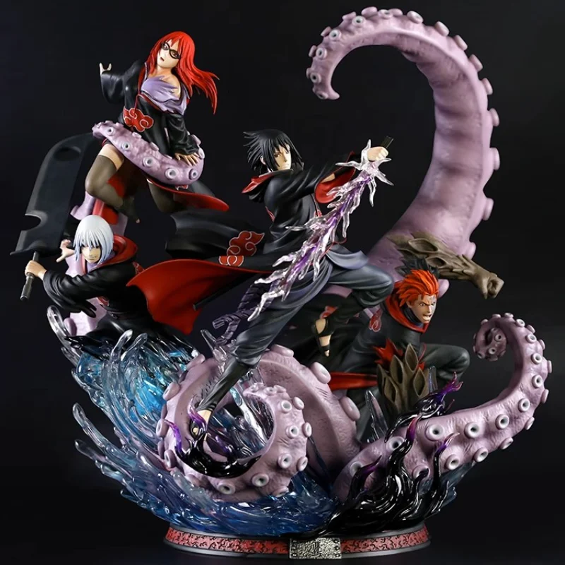 

41cm Naruto Figures Shippuuden Uchiha Sasuke Hohzuki Suigetsu Figure PVC Action Figure Collectible Ornaments Doll Toy for Gifts