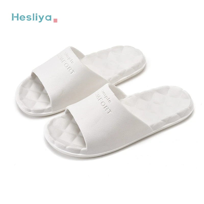 

Home Shoes Thin-soled Diamond-shaped Shoes Men Women Summer Slippers Indoor Home Mute Non-slip Flip Flops Soft-soled Flat Slides
