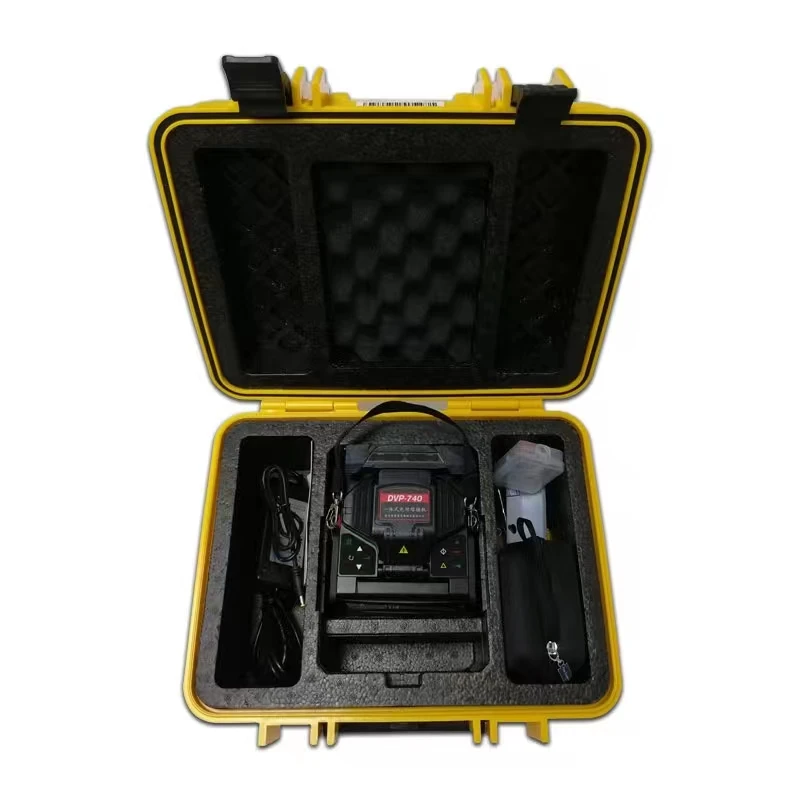 Original Fiber Fusion Splicer DVP-740 High Precision Welding Machine Multilanguage FTTH  FTTH Fiber Optic Splicing Machine