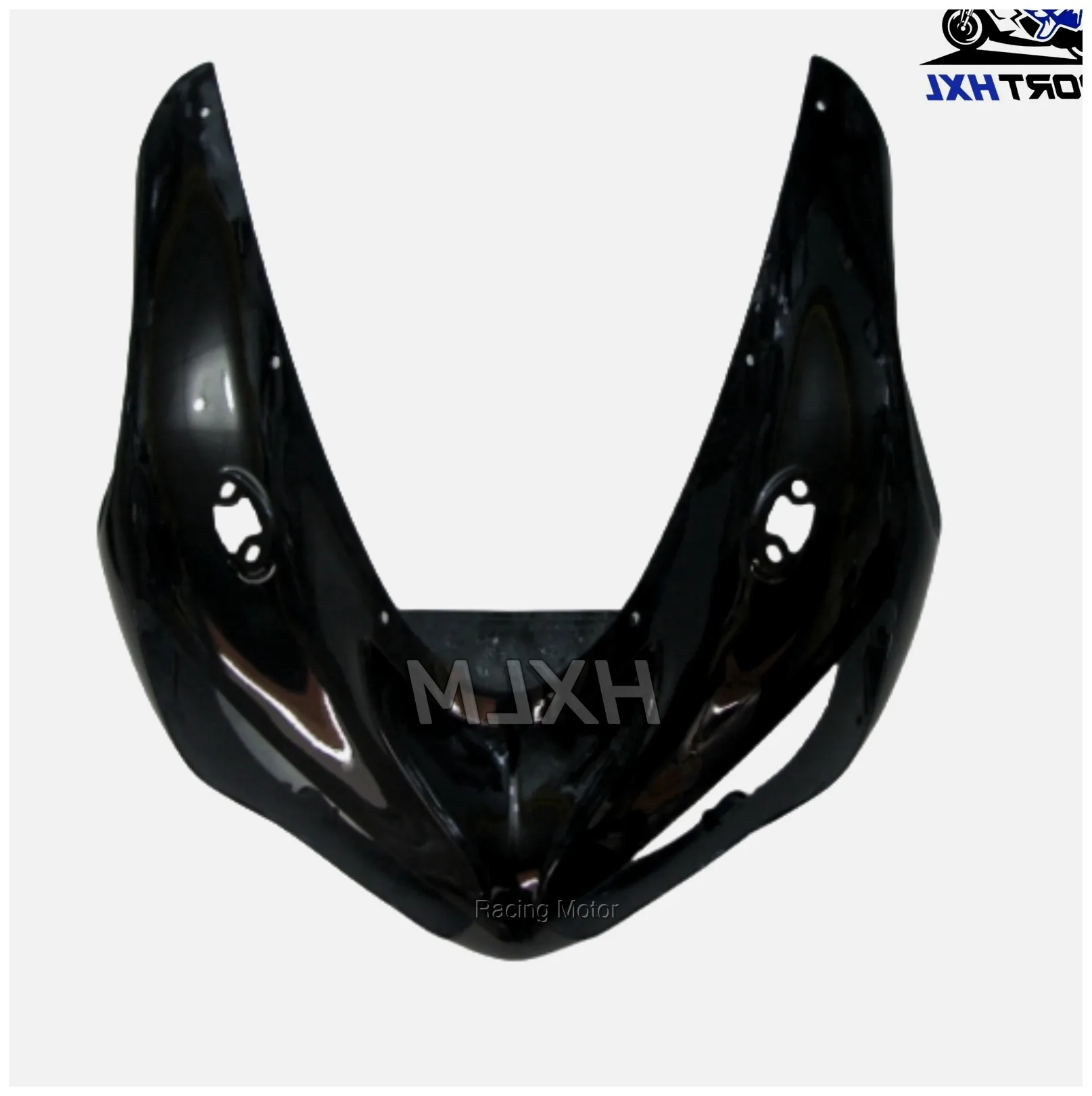 Фото Комплект обвесов на заказ - передний обтекатель фары для Ninja ZX-6R 2005-2006, черный обвес ZX6R 636 2006, пластиковые обтекатели №3
