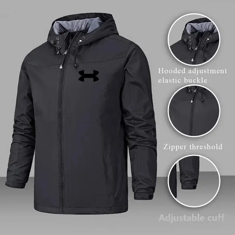 

Cross border men's assault suit, outdoor windproof windbreaker, plush jacket, autumn jacket, waterproof men's clothing