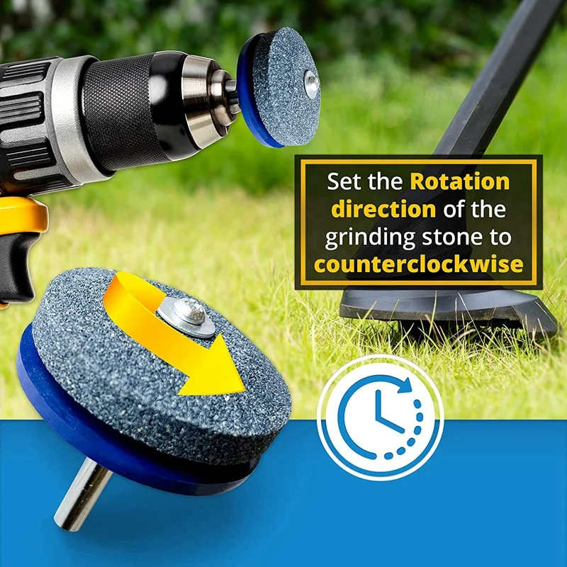 Точилка для лезвий газонокосилки многих типов мощная шлифовальная машина