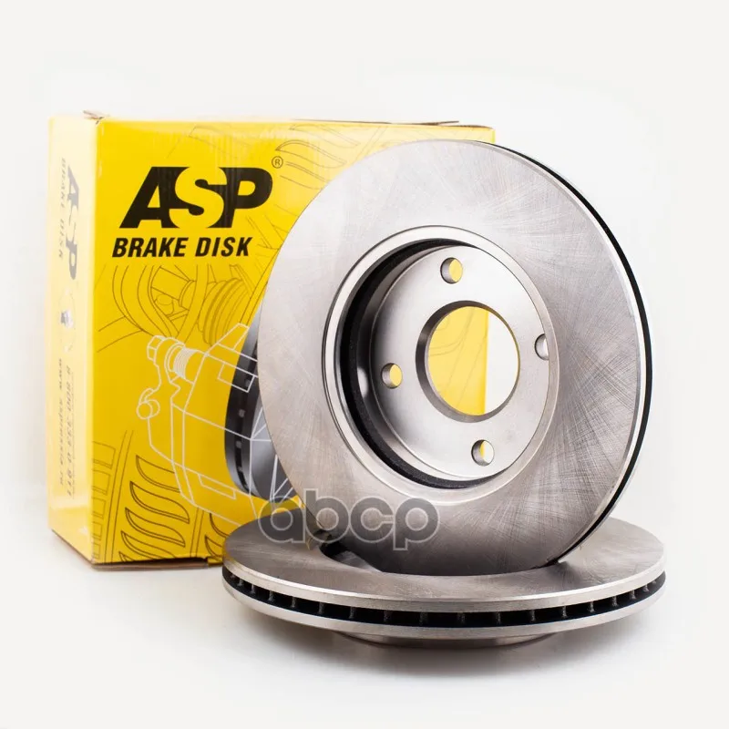 Диск Тормозной Ford Fiesta Focus Fusion Mazda 2 Передн. Вент. 020204 ASP арт. |