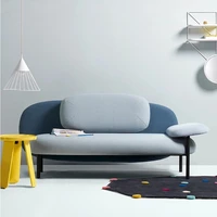 nordic fudge sofa fabric art net red ins small family combination model room creative leisure small sofa customization