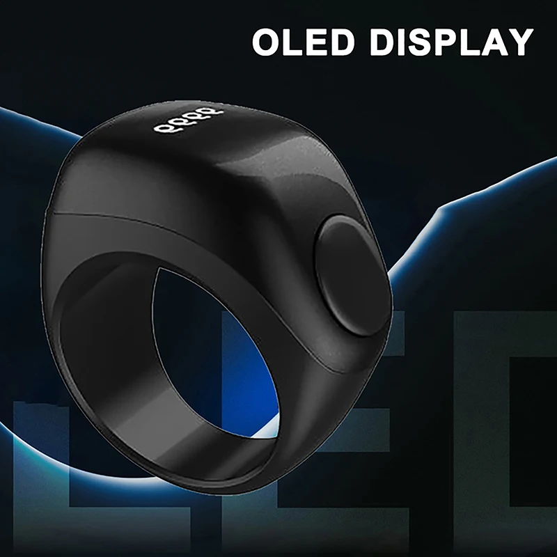 

Водонепроницаемый смарт-счетчик тасбих для мусульман Zikr Digital Tasbeeh 5 напоминание о времени для молитвы Bluetooth совместимые кольца