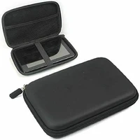 7 inch black hard shell carry bag zipper pouch case for tomtom garmin nuvi tomtom sat nav gps 22 x 15 x 3 5 cm