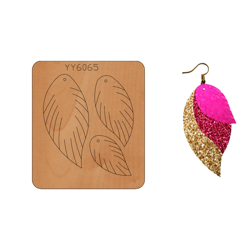 

Earring mold knife model YY6065 is suitable for all cutting machines on the market die cuts