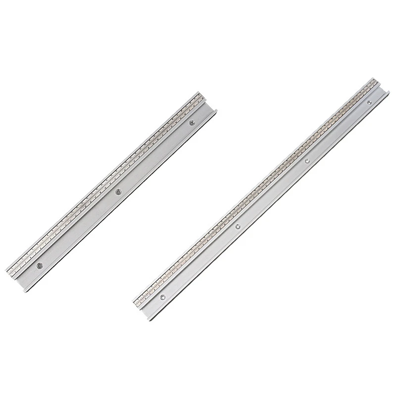 

T-Shaped Alloy Track Groove With Scale, Bevel Track Woodworking Saw Table, DIY Tool, Woodworking Scale Chute