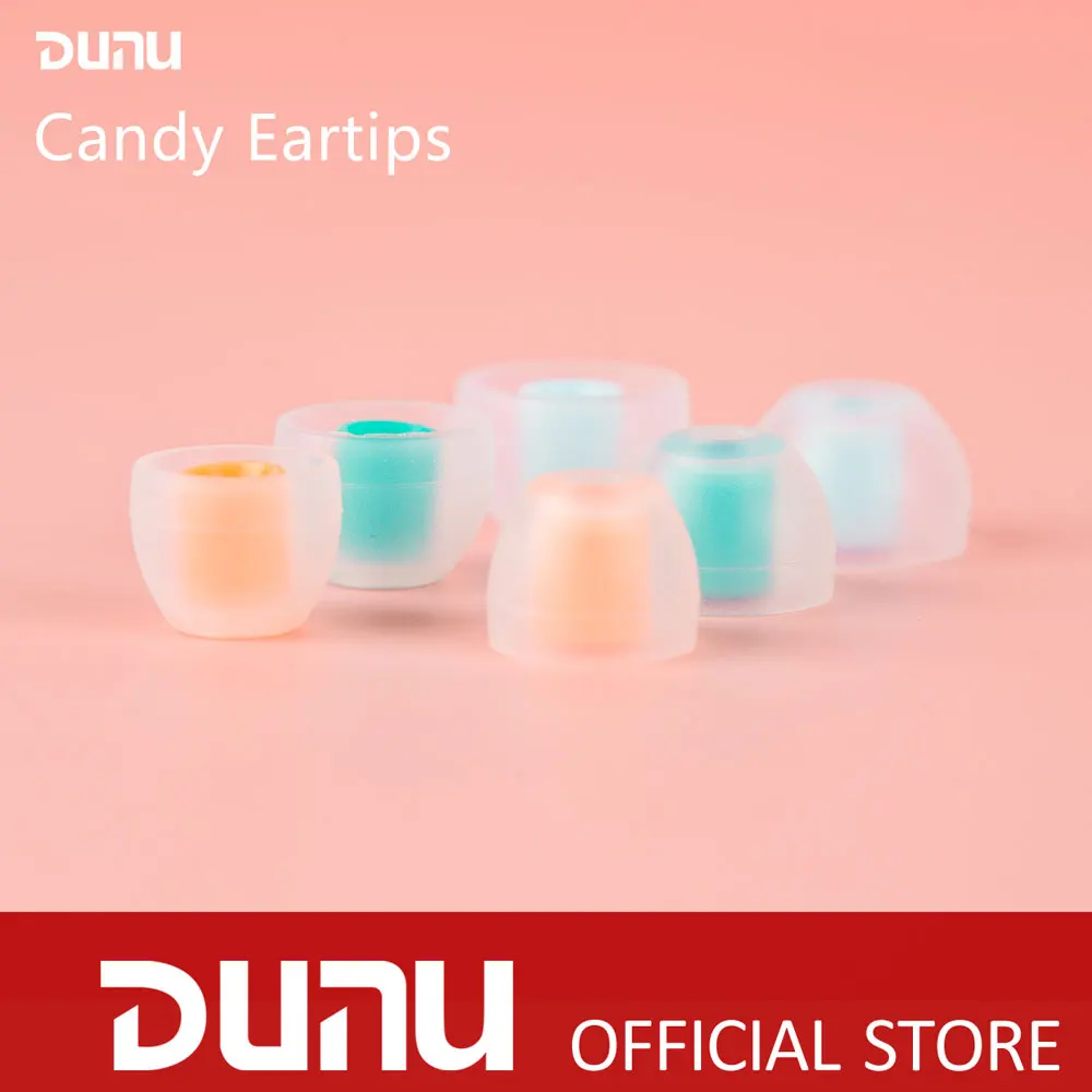 

DUNU Candy 3 пары силиконовых наушников для HIFI IEMs наушники контролировать наушники Размер L/M/S