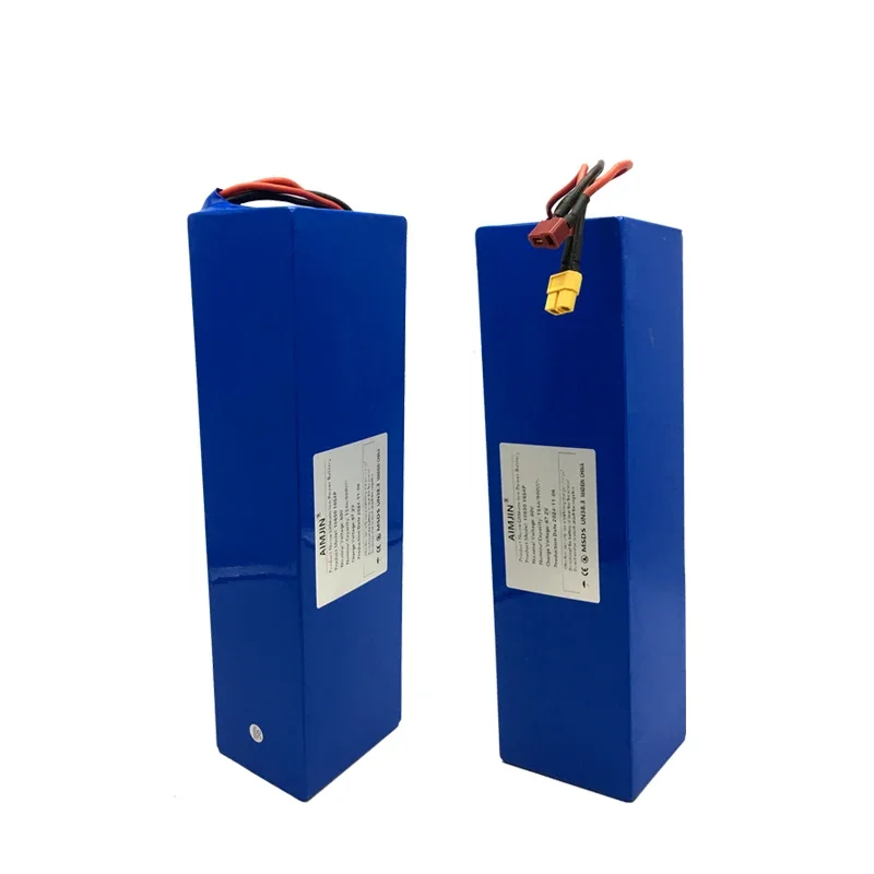 16S4P 60V 15000mAh High-power 18650 Lithium-Ion Battery Pack 750W 1000W 1200W for Scooter Bicycle Built-in BMS