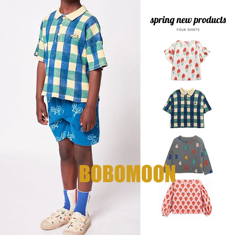 

Pre-sale 2022 Summer BC Girls Clothes T-shits Toddler Boys Polo Shirts Cartoon Shirts Kid Boutique Clothing Wholesale