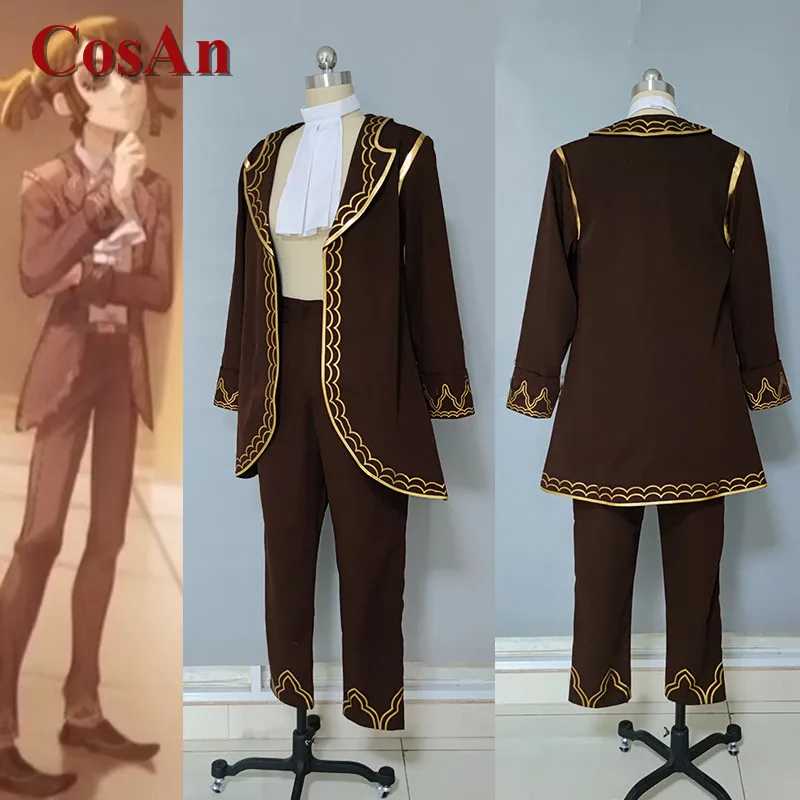 

CosAn Game Identity V Prisoners Luca Balsa Cosplay Costume Handsome Business Suit Activity Party Role Play Clothing Custom-Make