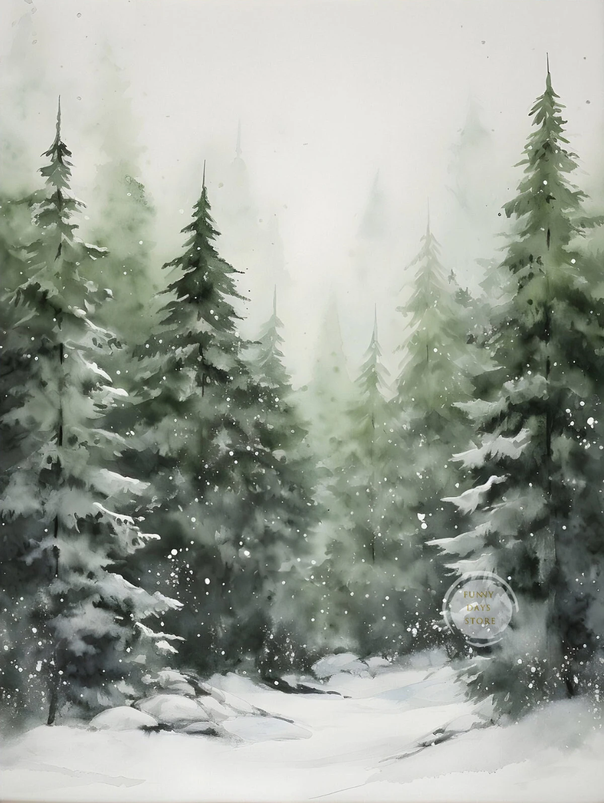 Печать на холсте 