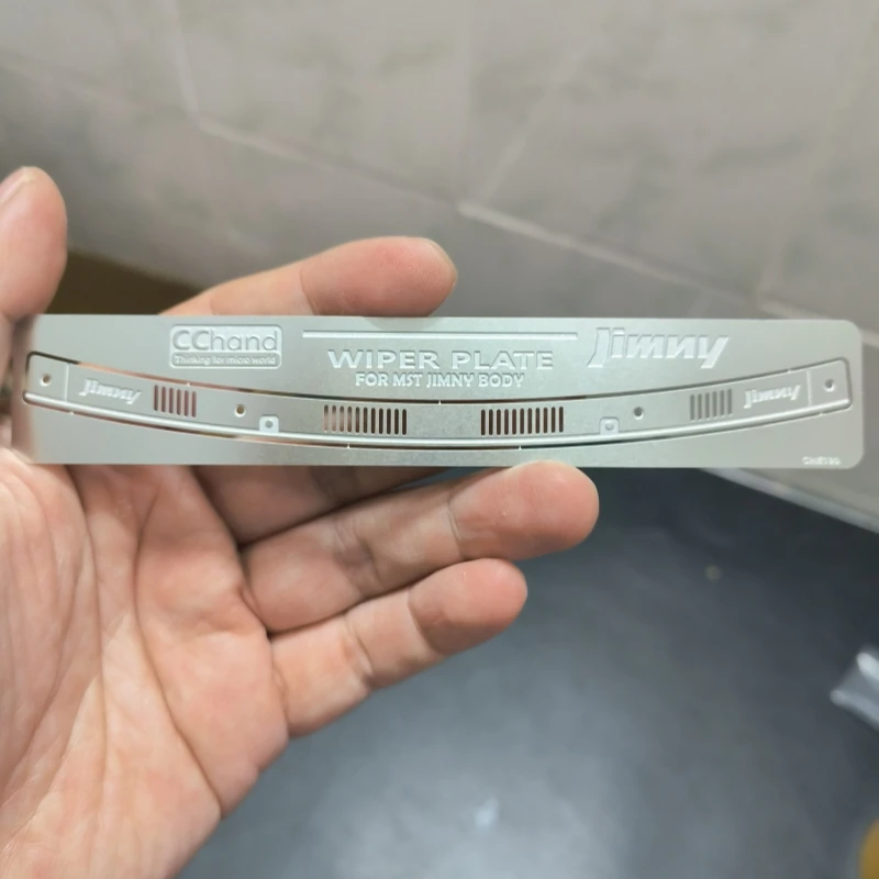 Металлическая пластина стеклоочистителя подходит для корпуса MST JIMNY масштаб 1/10