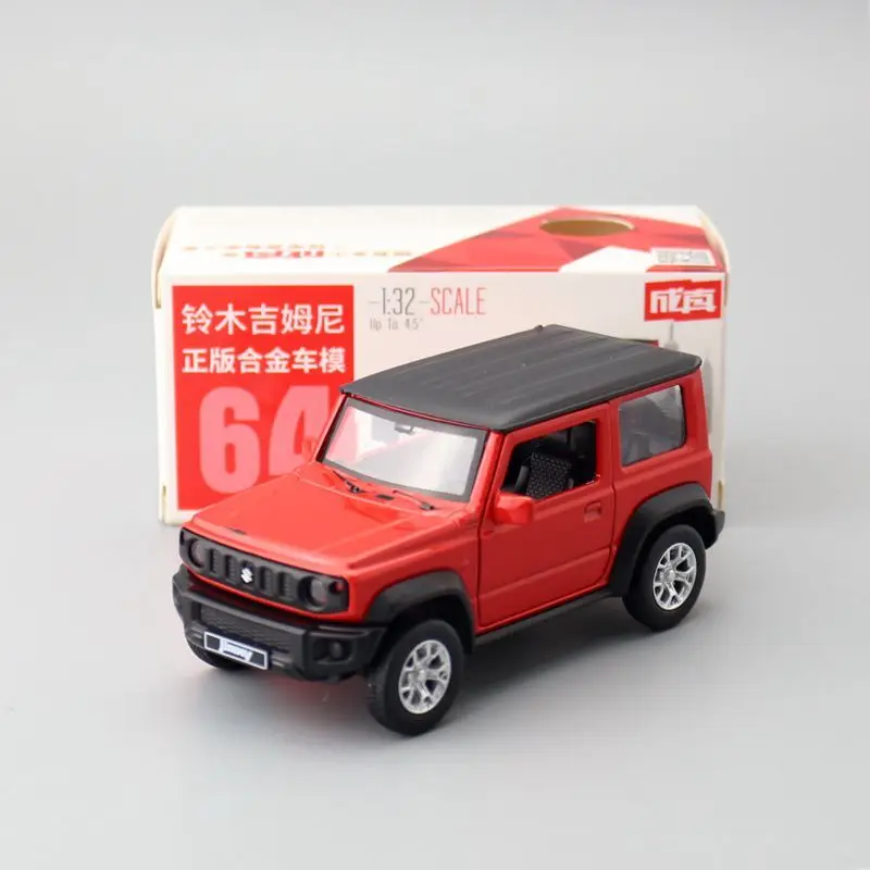 Масштаб 1:32 внедорожник Suzuki Jimny откидная литая модель автомобиля для коллекции