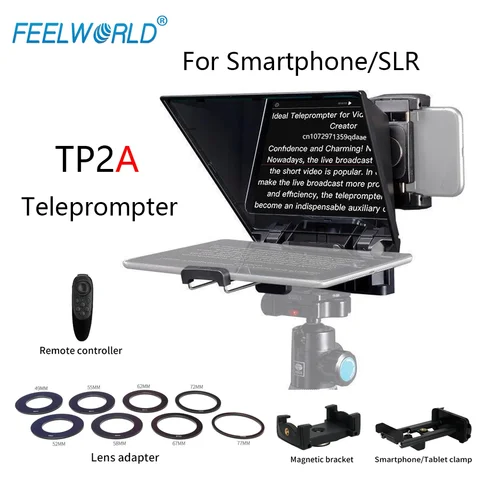 Телесуфлер FEELWORLD TP2A 8 дюймов