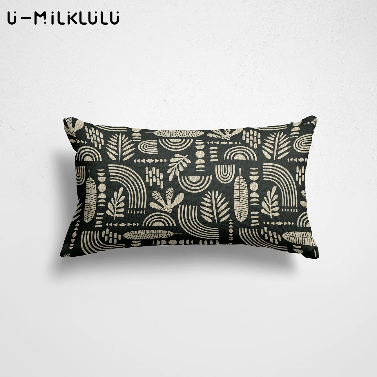 

Льняной чехол для подушки 30х50 PRINTED