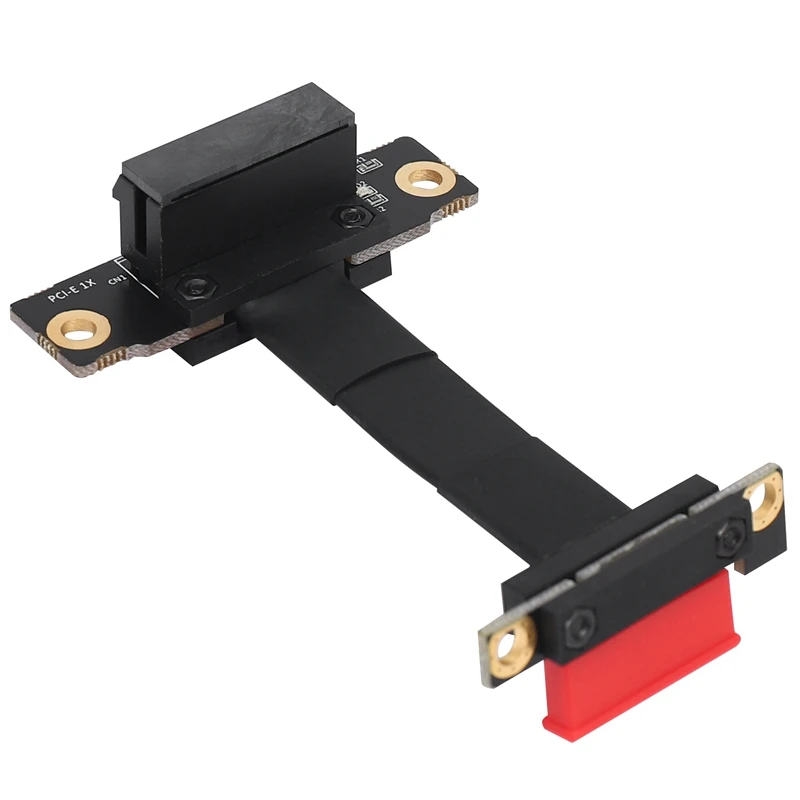 

Кабель расширения PCIE X1, двойной, 90 градусов, Pcie 3,0 X1 на X1, 8 Гбит/с, PCI Express, 1X карта расширения