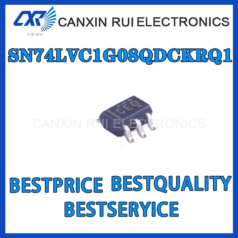 

100% Новый оригинальный SN74LVC1G08QDCKRQ1 SOT23-5 silkscreen CEO logic chip