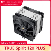 thermalright true spirit 120 plus cpu air cooler 5 heatpipe cooler with 120mm pwm cooling fan for amd am4 intel 115x 1200 2011