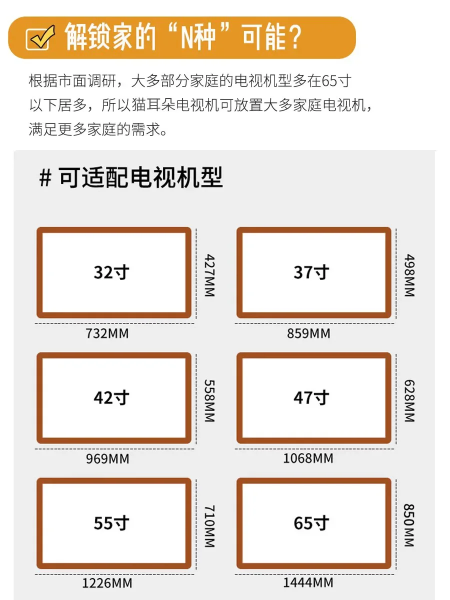 Европейский ретро портативный ТВ-шкаф кошачьи ушки для гостиной современный