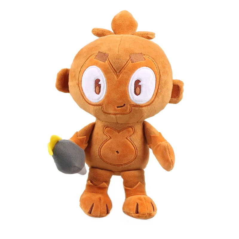 

26cm Dart Monkey Plush Toy Cute Game Figure Toys Soft Bloons TD Plush Monkey Stuffed Animal Toys Kids Children Birthday Gifts