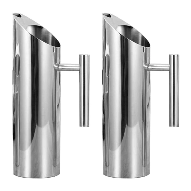 

3 кувшина для воды из нержавеющей стали с защитой от льда, чайный чайник, кувшин, соковыжималка для холодных напитков, аксессуары для бара Ktv, ...