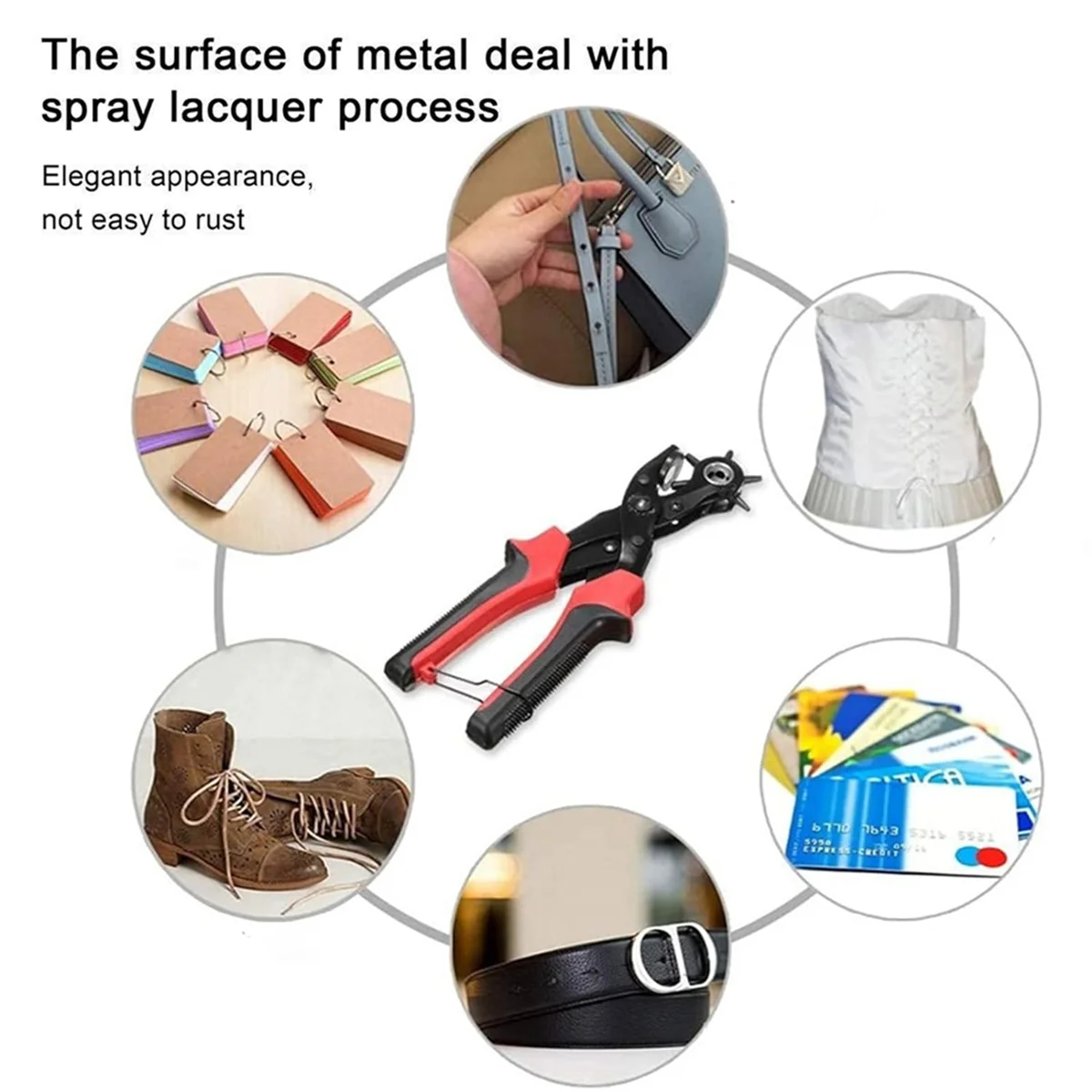 Набор дыроколов для кожи сверхмощный роторный дырокол точные многоразмерные