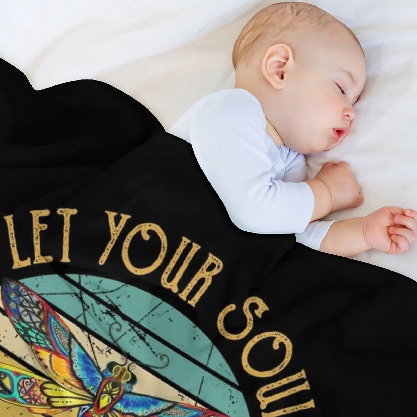 Пусть ваша душа и дух летят в Мистик Стрекоза бросать одеяло зимние кровати кайды