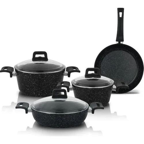 

Schafer Black Rock Granite Cookware Set