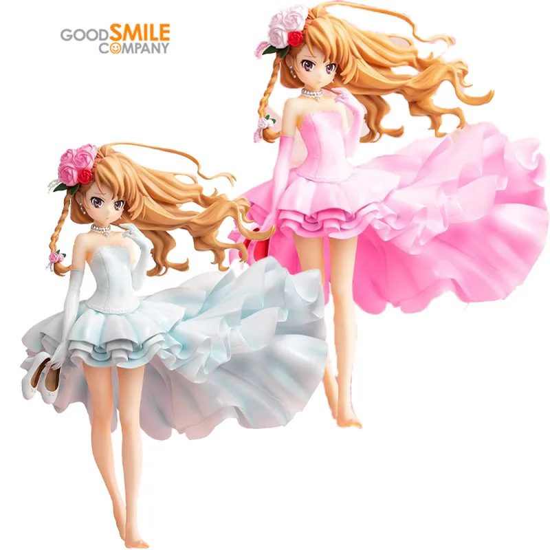 

Аксессуары 100% оригинал 1/7 Chara-ani GOOD SMILE ГСК каworks Aisaka Taiga Тигр дракон свадебное платье Ver 21 см экшн-модель игрушки