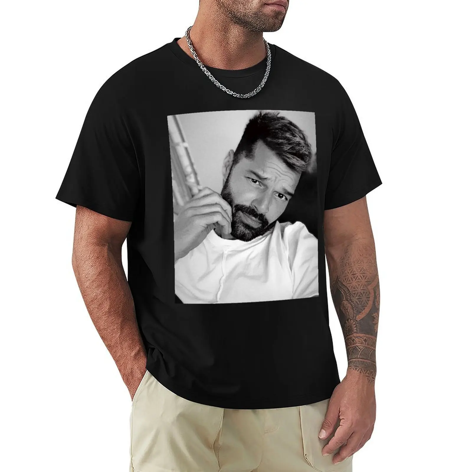 Футболка Ricky Martin быстросохнущие футболки синяя арховая футболка большого