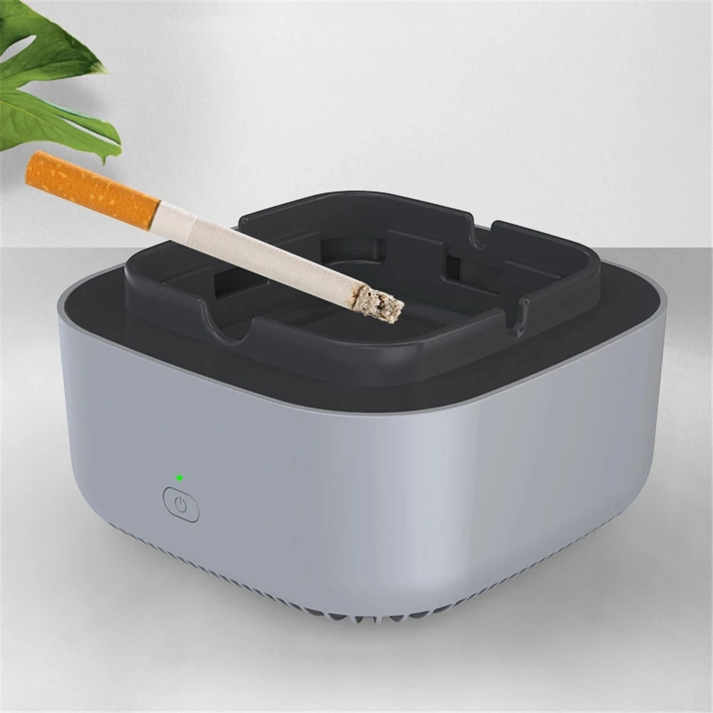 

Electronic Ashtray with Air Purifier Multipurpose Air Purifier for Filtering Second-Hand Smoke Remove Odor Smoking Accessories