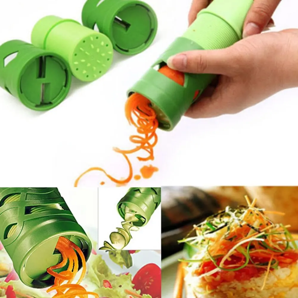 

Multi-function Vegetable Fruit Cucumber Turning Cutter Slicer Fruit Vegetable Device