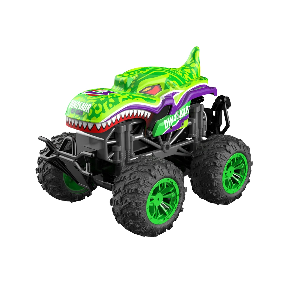

360 Degress Rotating LED Light RC Car All-terrain Kids Gift Monster Truck Music Dance Vehicle Toy Remote Control Stunt Spray