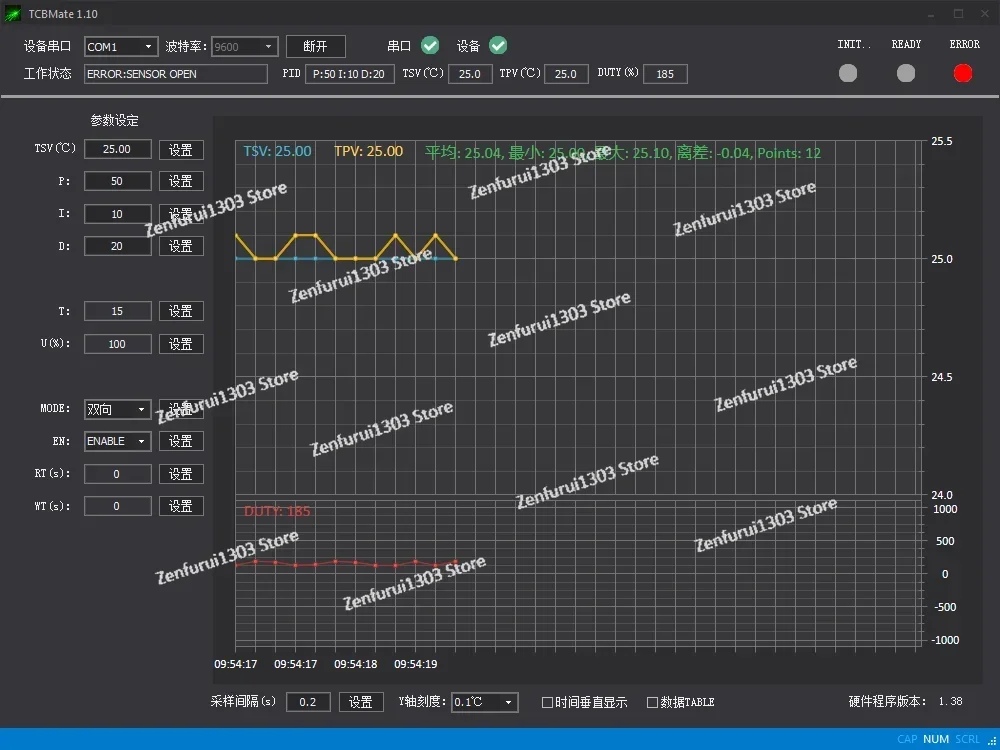 TCB-NE Полупроводниковая плата контроля температуры охлаждающего чипа термостат TEC