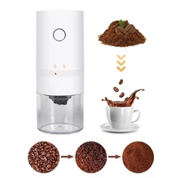 portable electric coffee grinder automatic coffee bean mills burr coffee grinders for drip espressofrench press usb charge